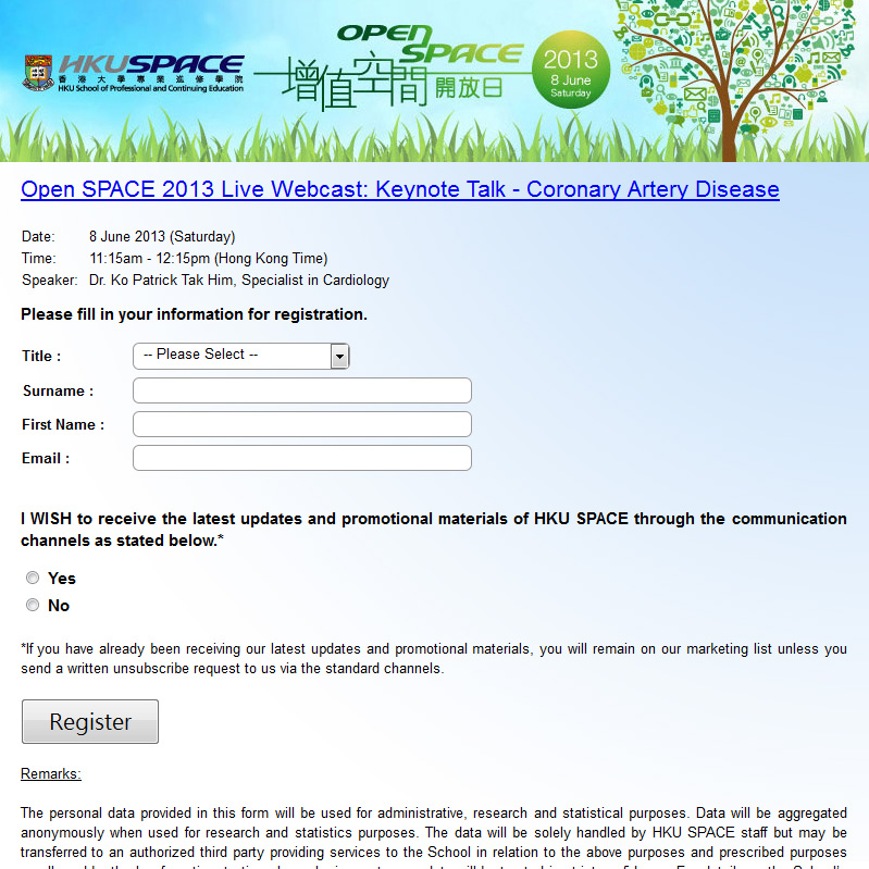 Online Interactive Campaign